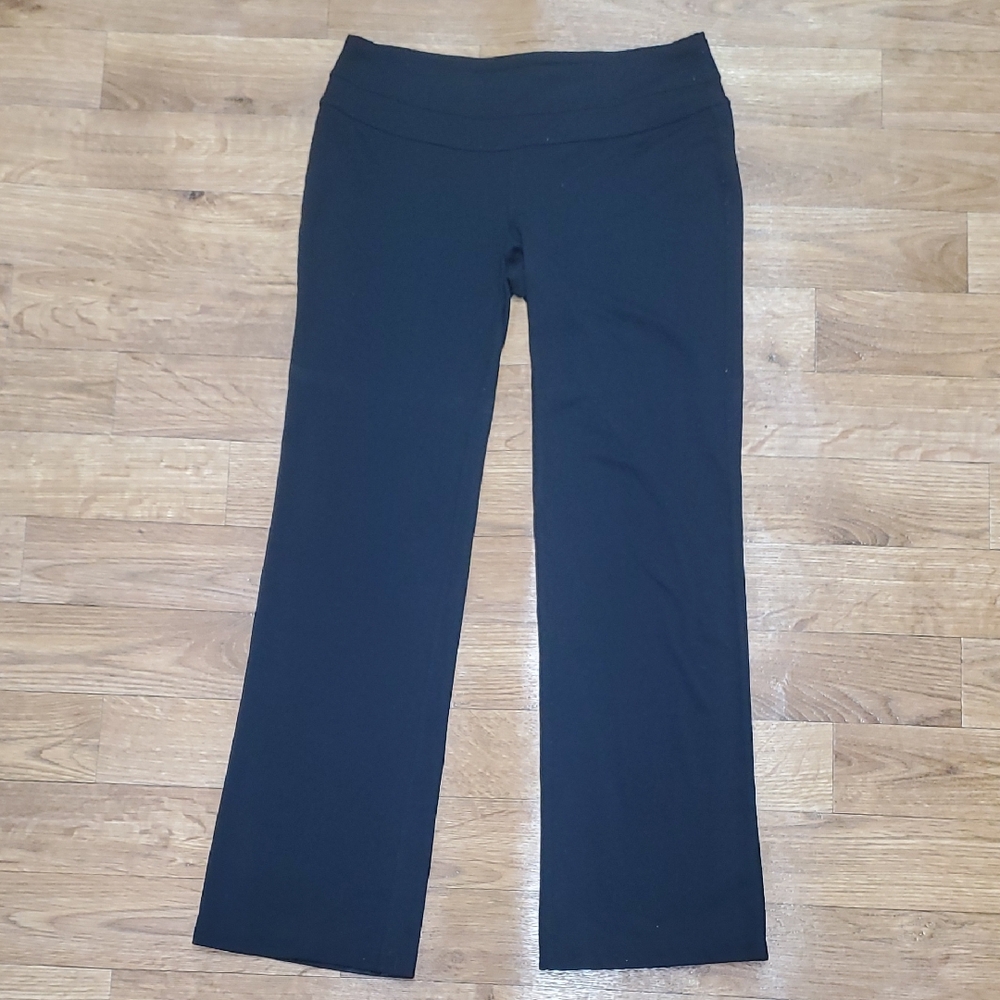Boston Proper Classic Black Straight Leg Pants
